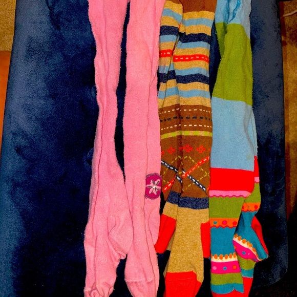 Catimini bundle of 3 tights 👶 - Picture 1 of 3